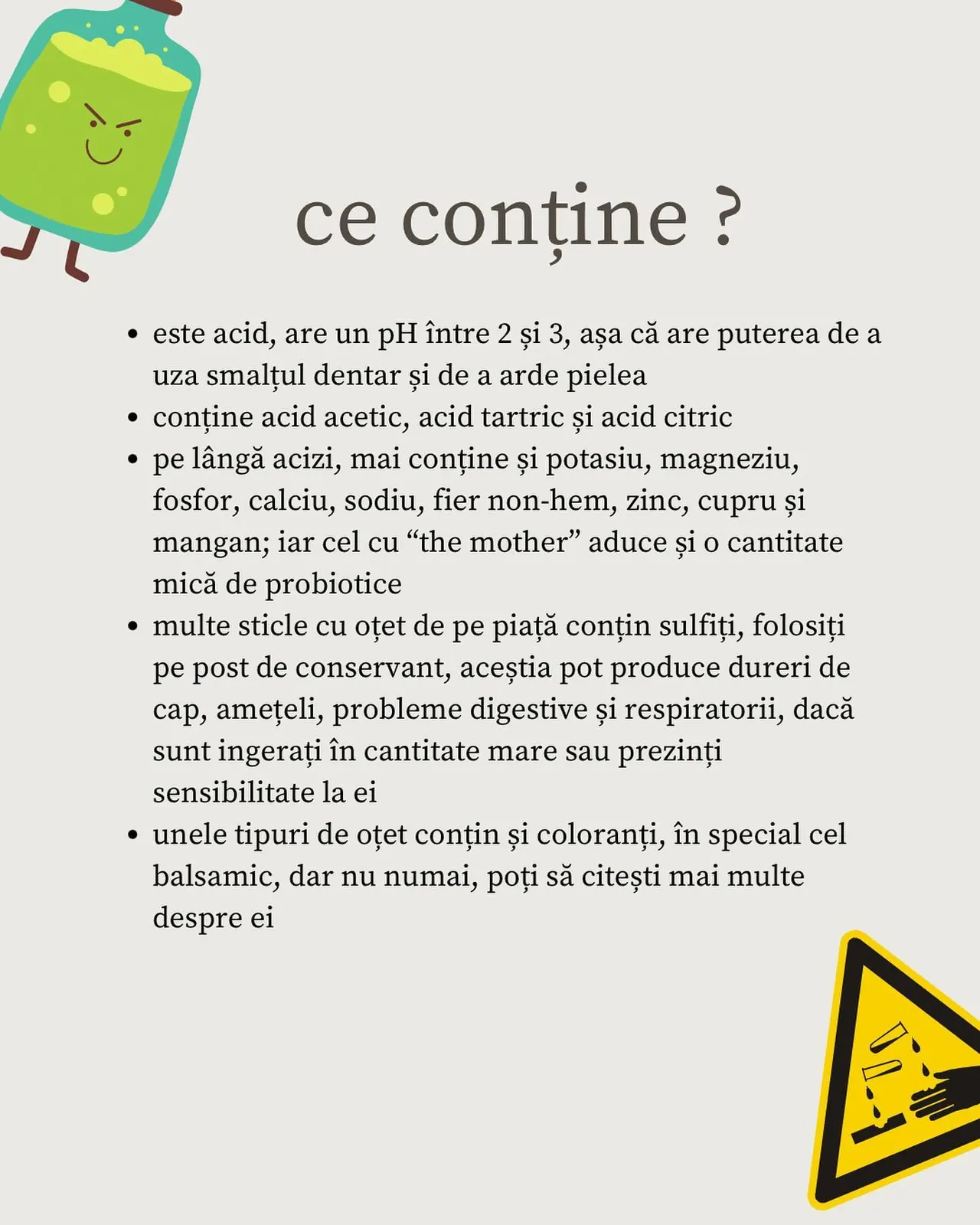 ce conține ?