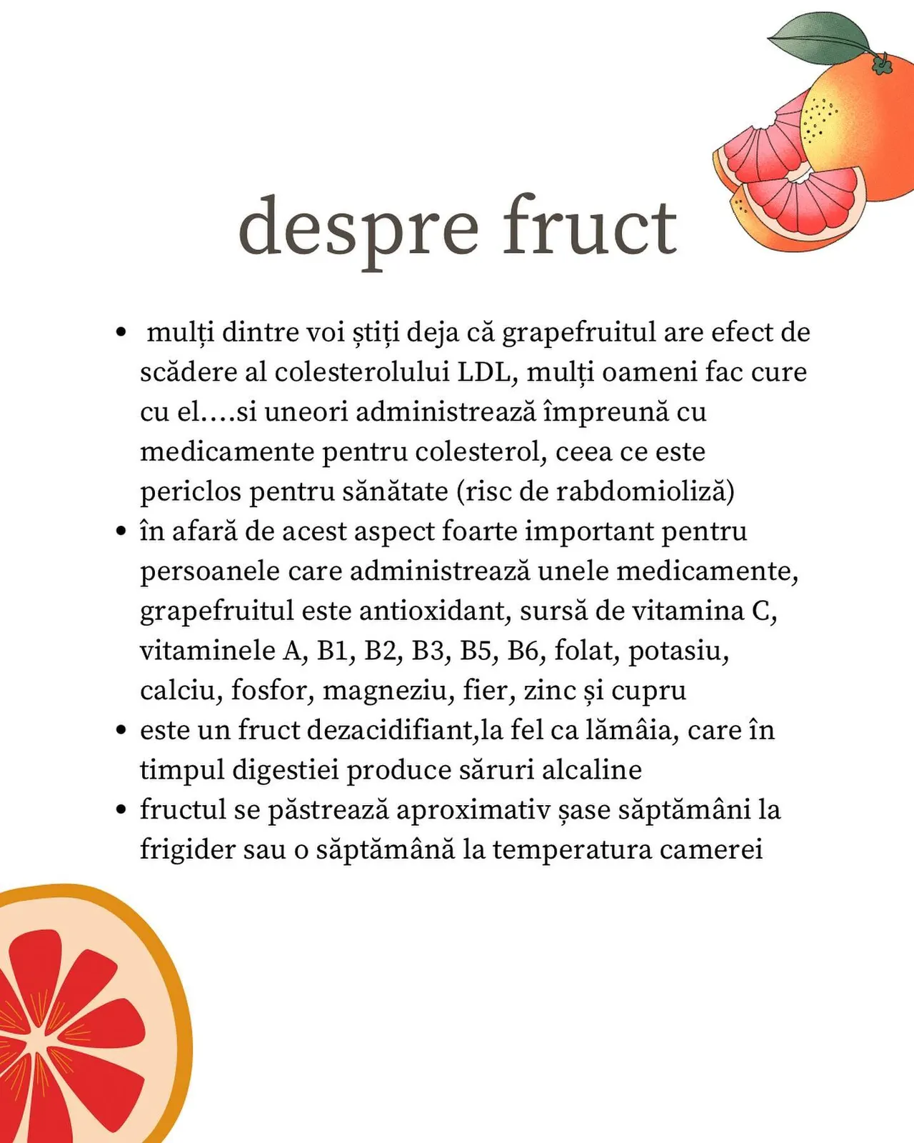 despre fruct