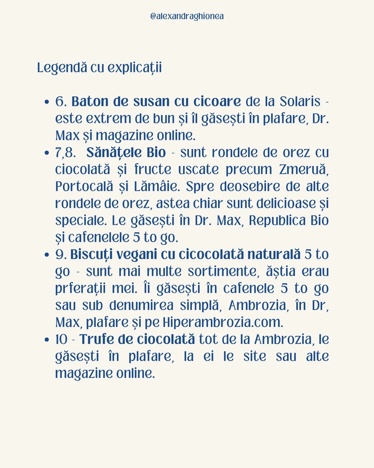 Legendă cu explicații