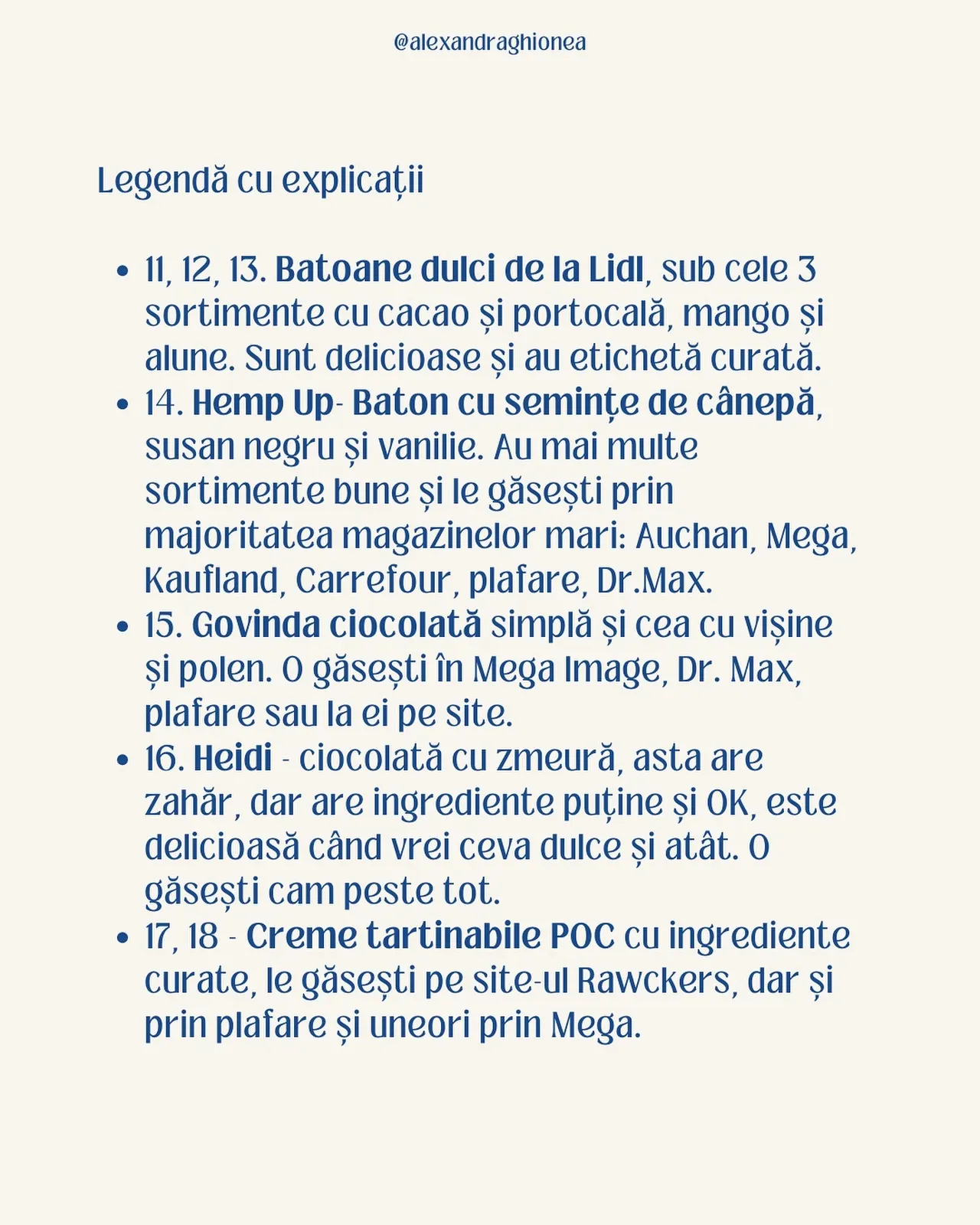 Legendă cu explicații