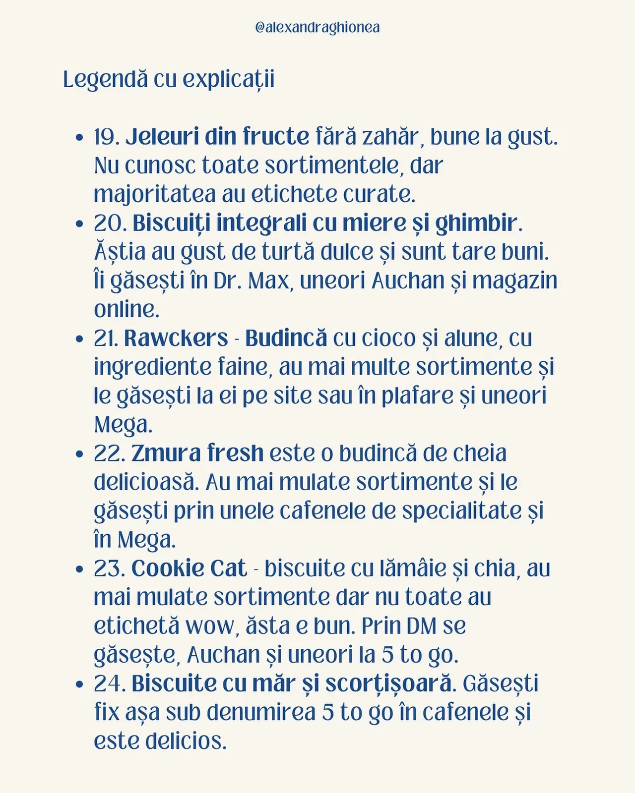 Legendă cu explicații