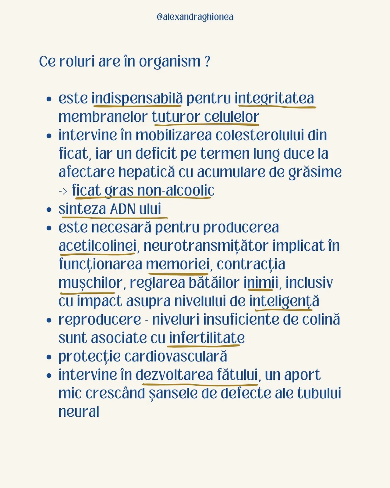 Ce roluri are în organism ?