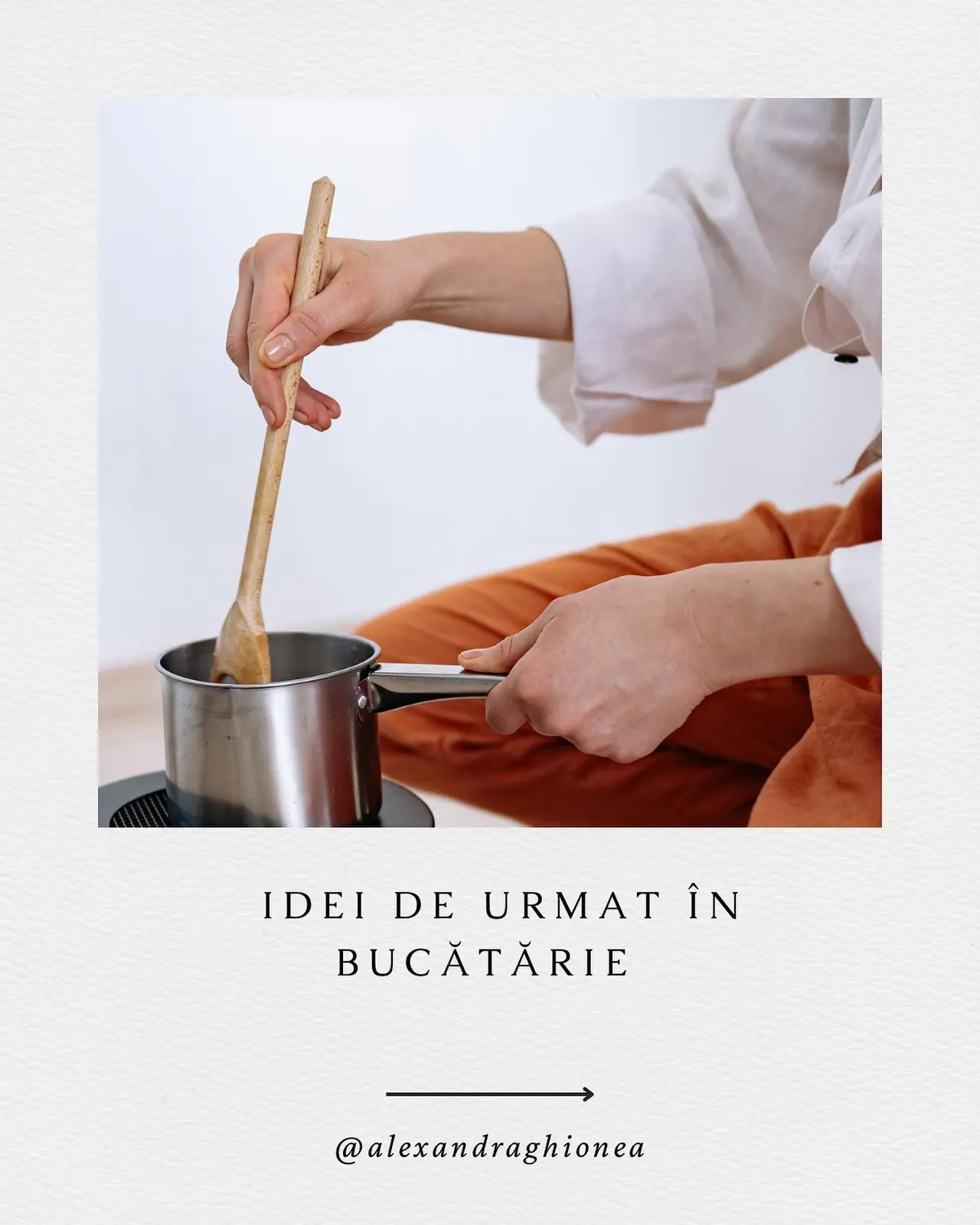 IDEI DE URMAT ÎN