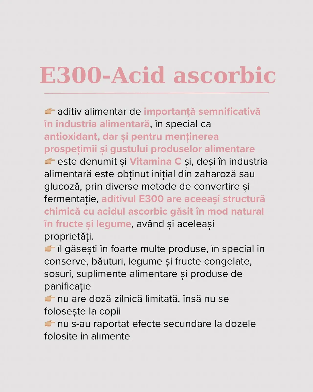 E300-Acid ascorbic