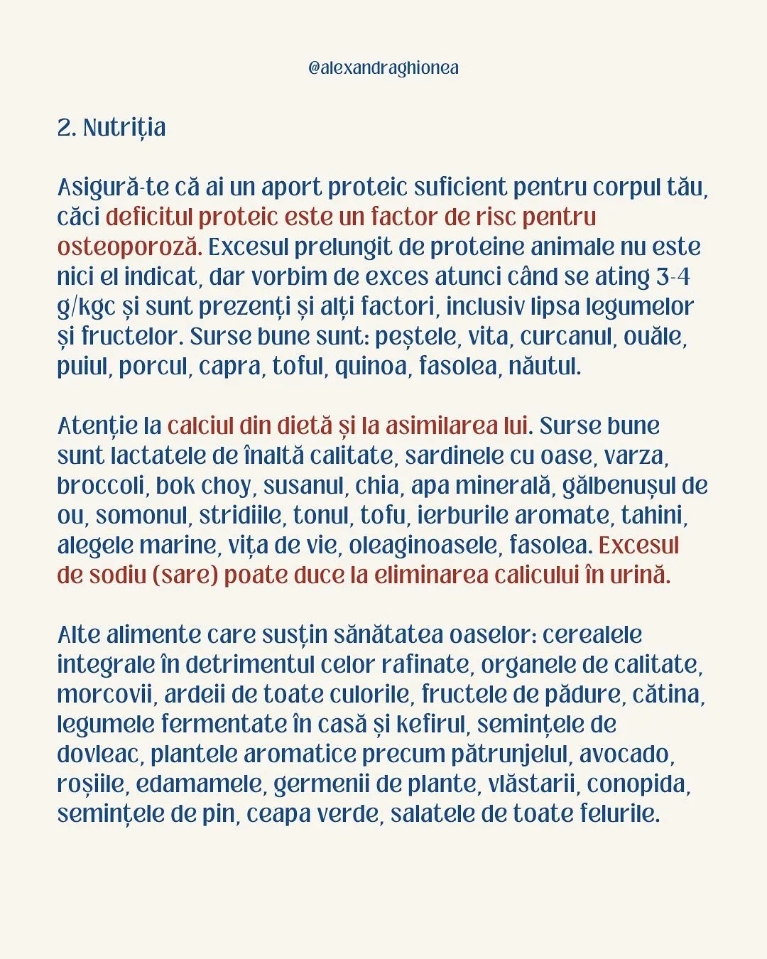 2. Nutriția
