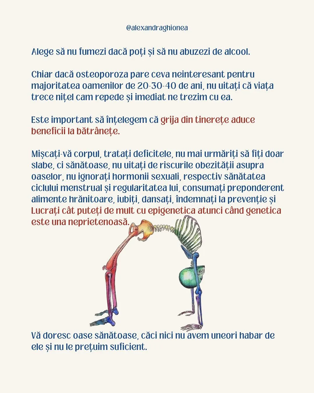 Alege să nu fumezi dacă poți și să nu abuzezi de alcool.