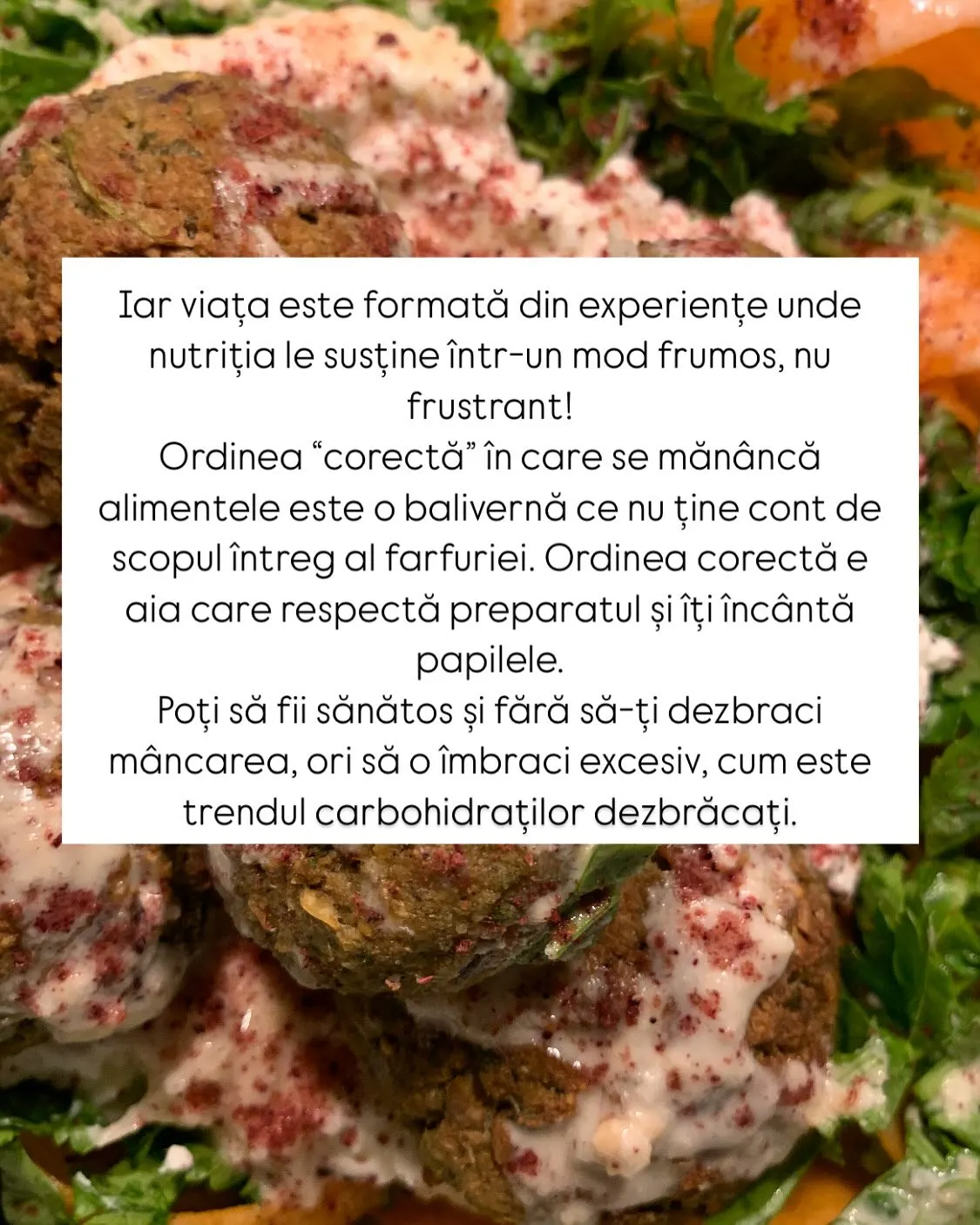 Iar viața este formată din experiențe unde