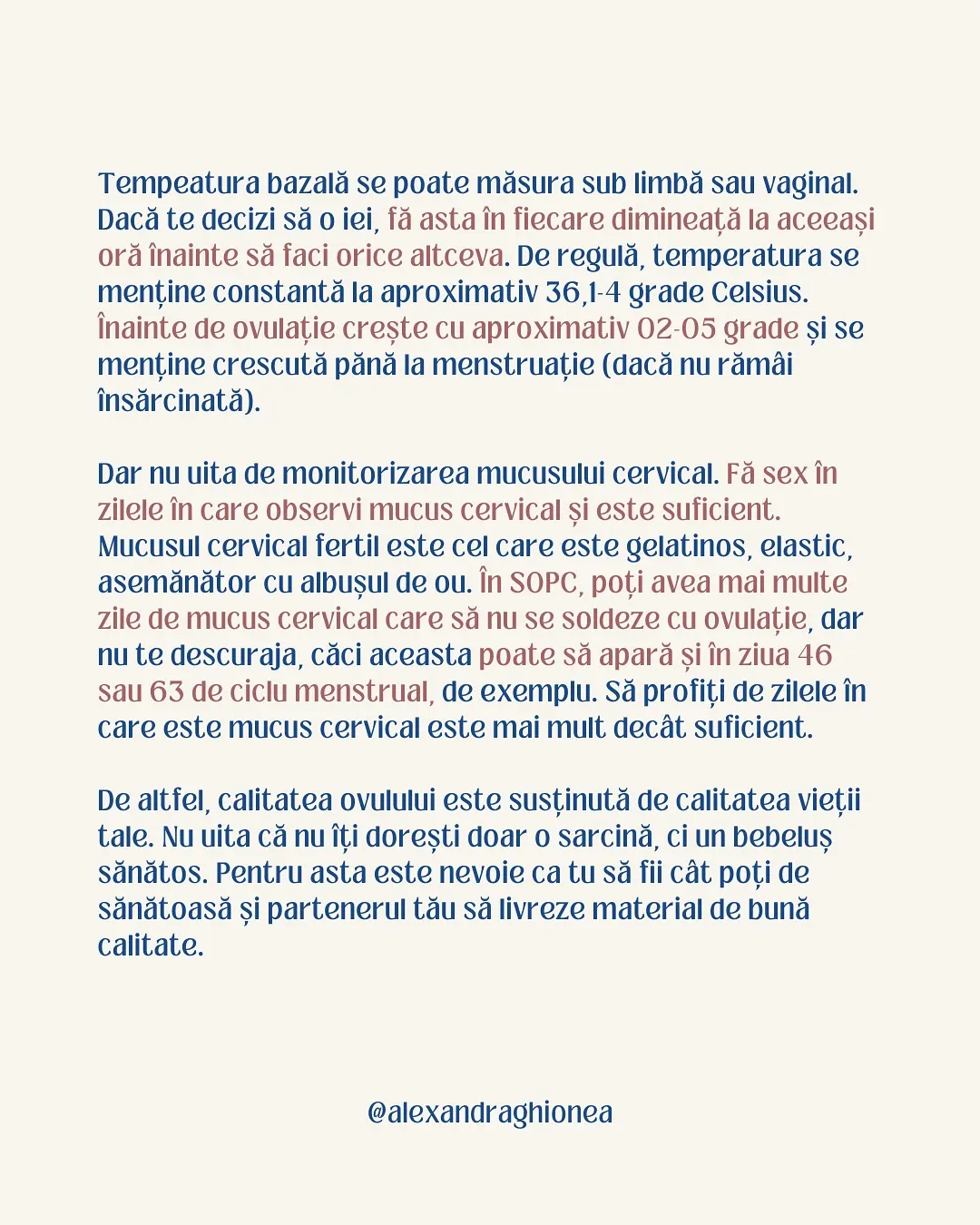 Tempeatura bazală se poate măsura sub limbă sau vaginal.