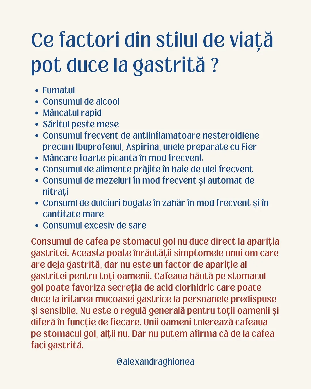 Ce factori din stilul de viață