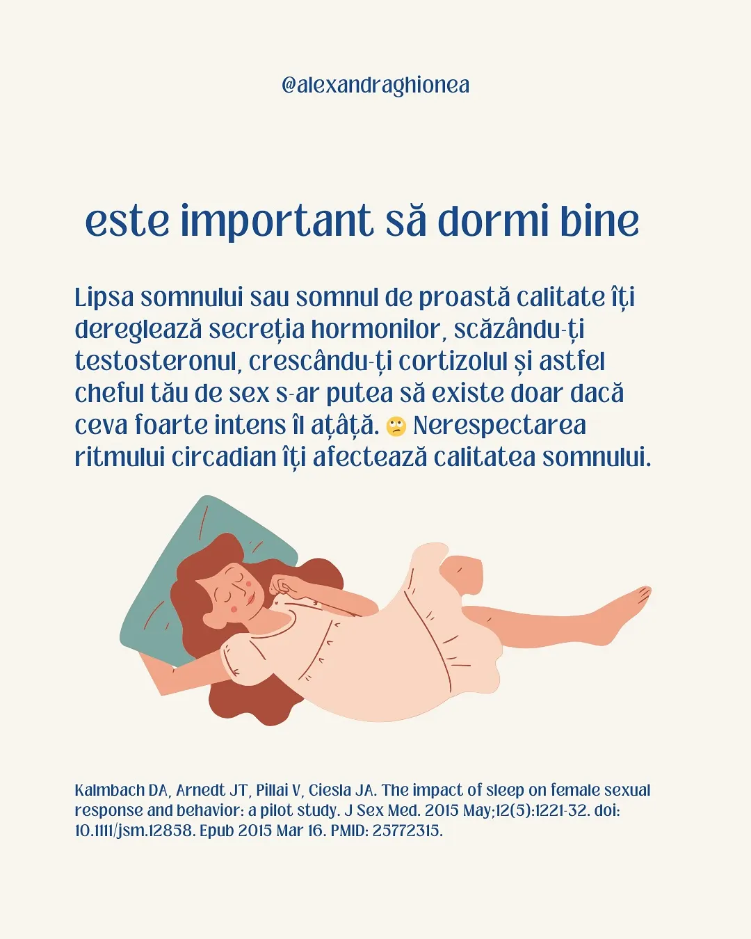 este important să dormi bine