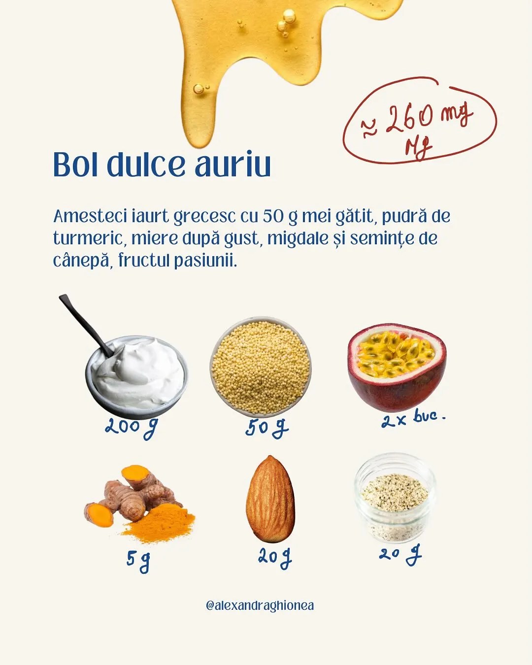 Bol dulce auriu