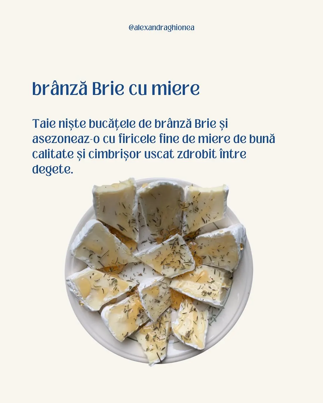 brânză Brie cu miere
