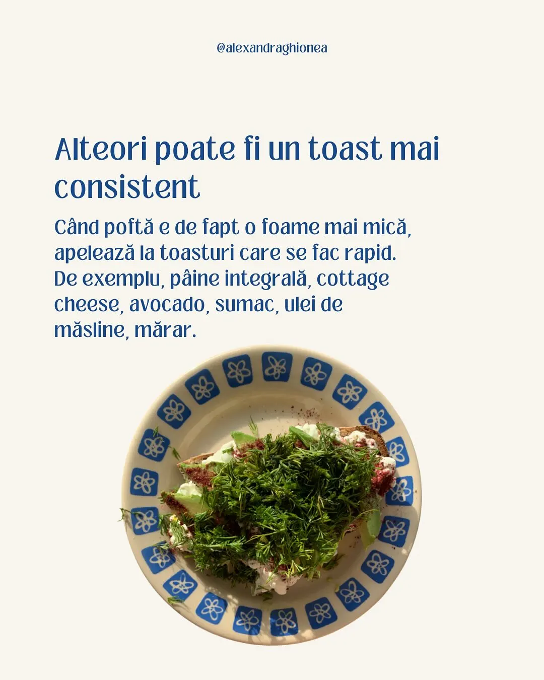 Alteori poate fi un toast mai