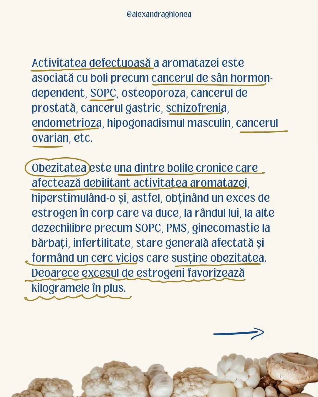Activitatea defectuoasă a aromatazei este