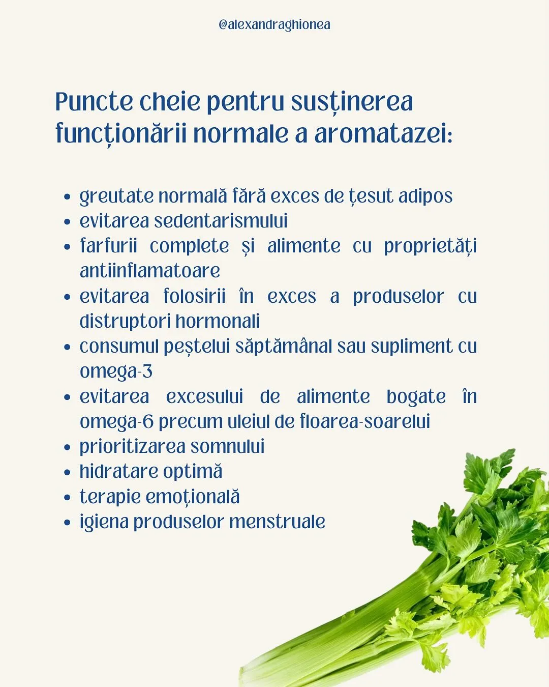 Puncte cheie pentru susținerea
