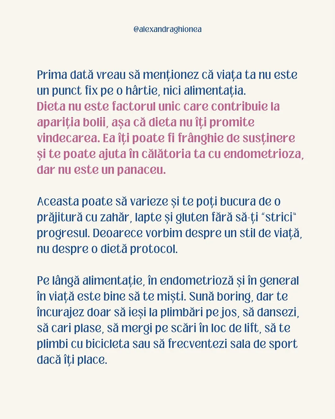 Prima dată vreau să menționez că viața ta nu este