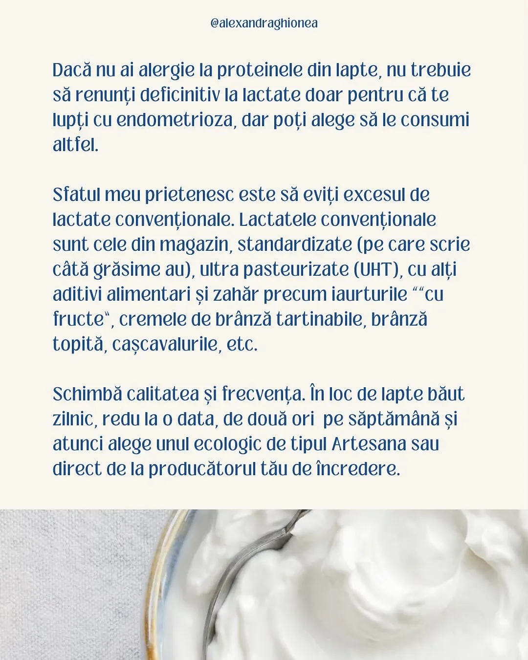 Dacă nu ai alergie la proteinele din lapte, nu trebuie