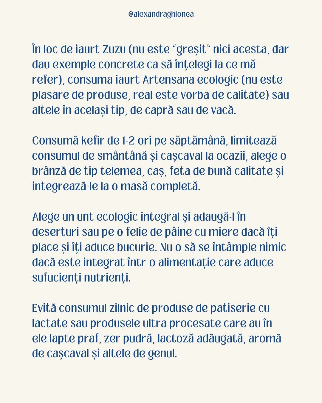 În loc de iaurt Zuzu (nu este "greșit" nici acesta, dar