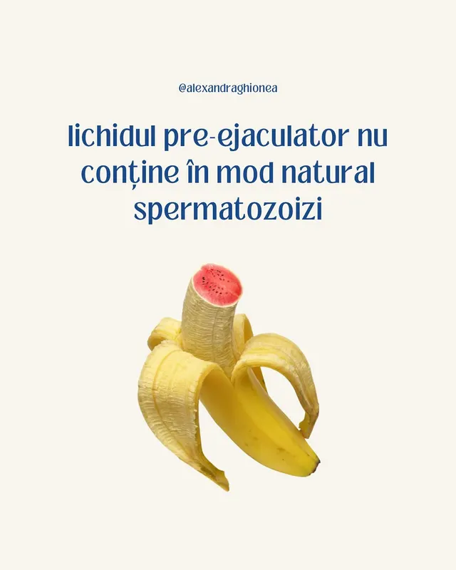 lichidul pre-ejaculator nu