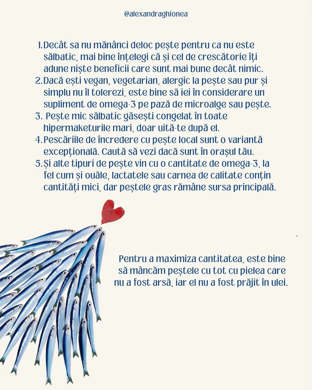 1. Decât sa nu mănânci deloc pește pentru ca nu este