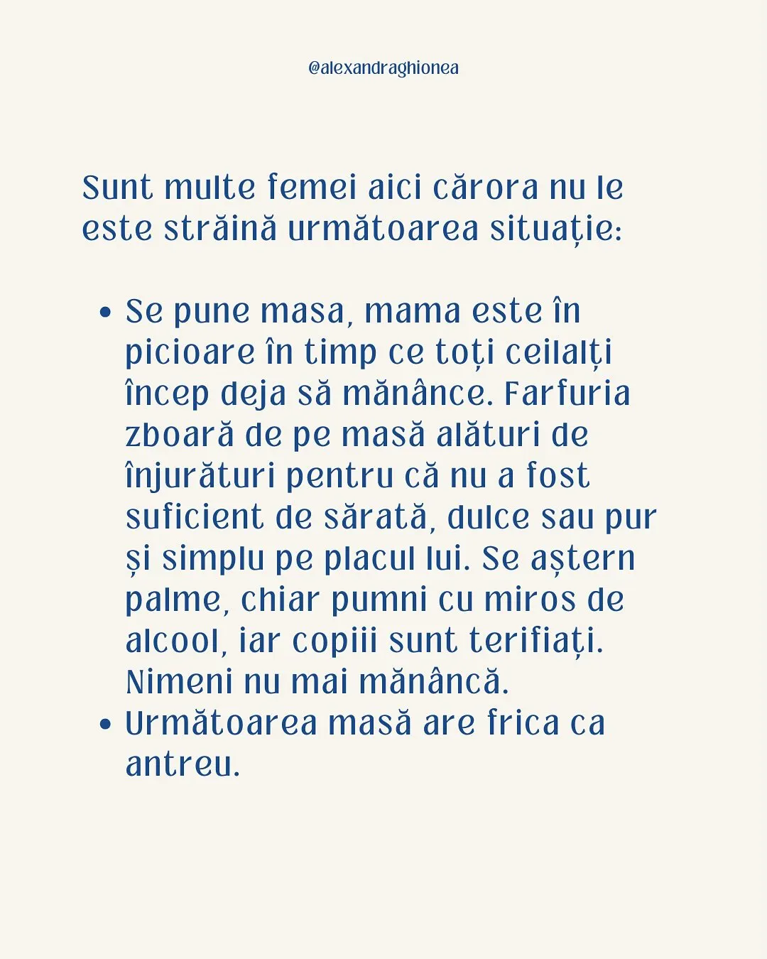 Sunt multe femei aici cărora nu le
