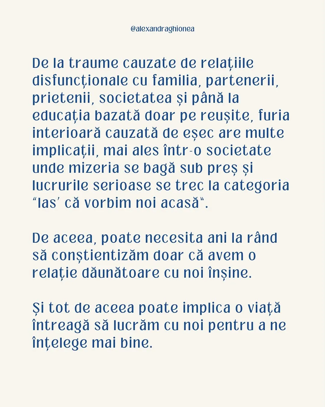 De la traume cauzate de relațiile