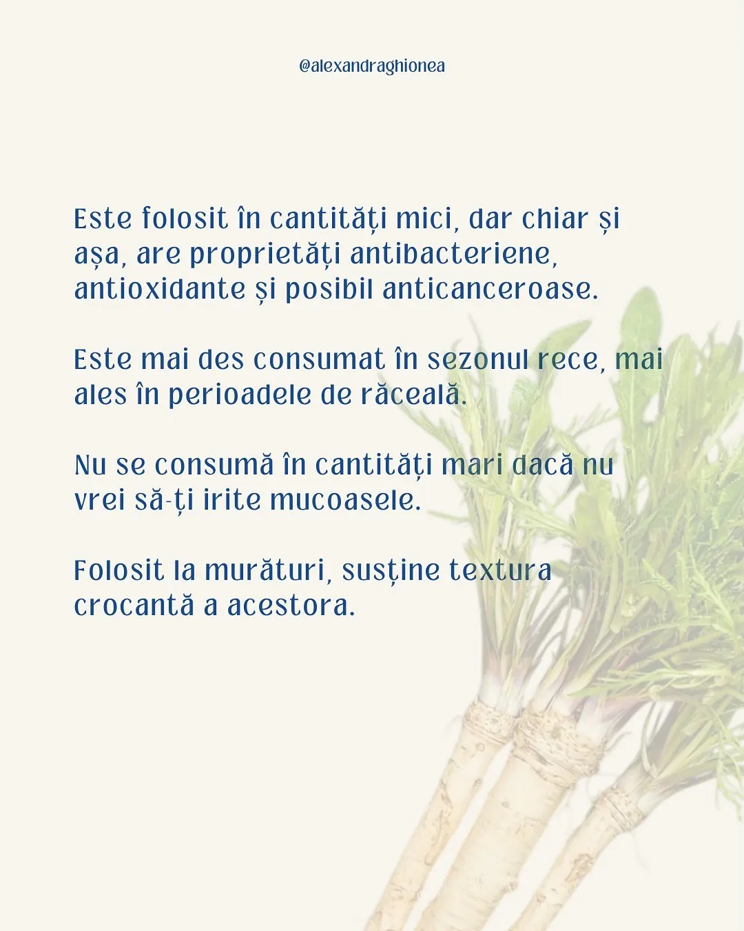 Este folosit în cantități mici, dar chiar și
