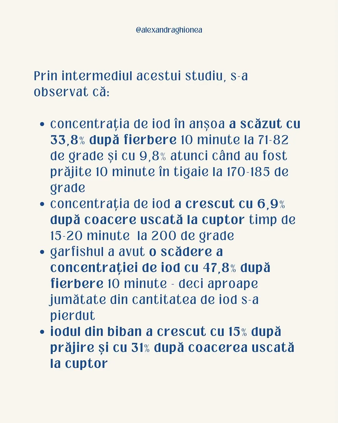 Prin intermediul acestui studiu, s-a