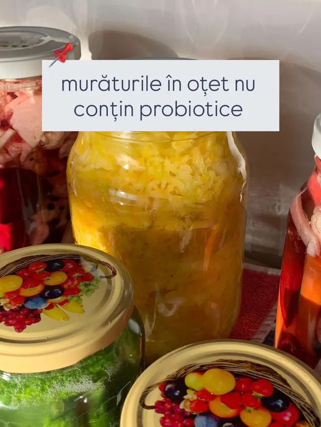 murăturile în oțet nu