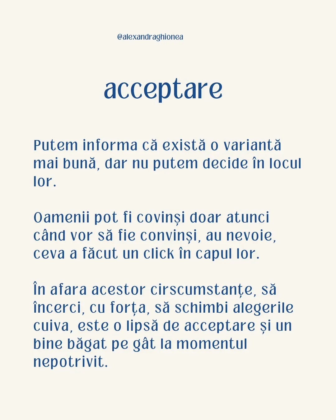 acceptare