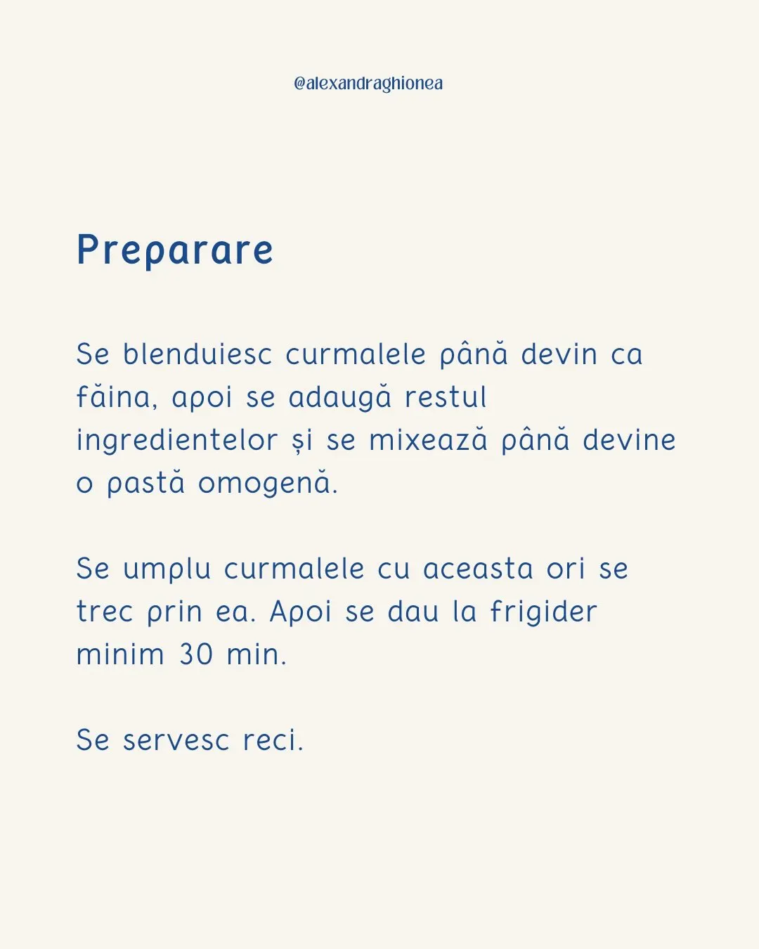 Preparare