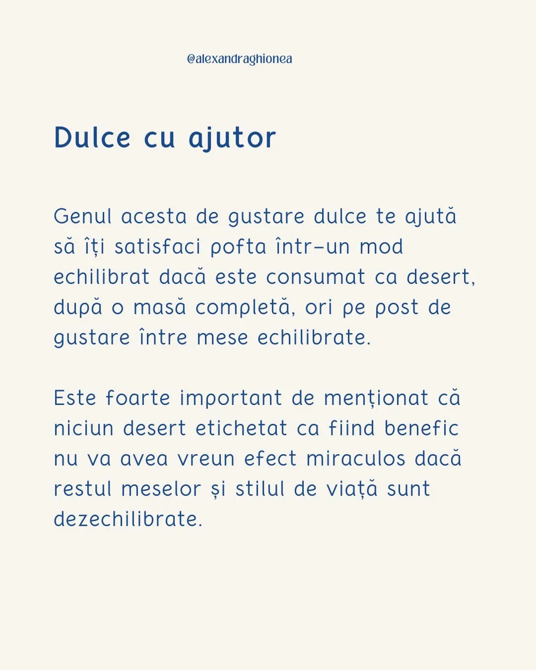 Dulce cu ajutor