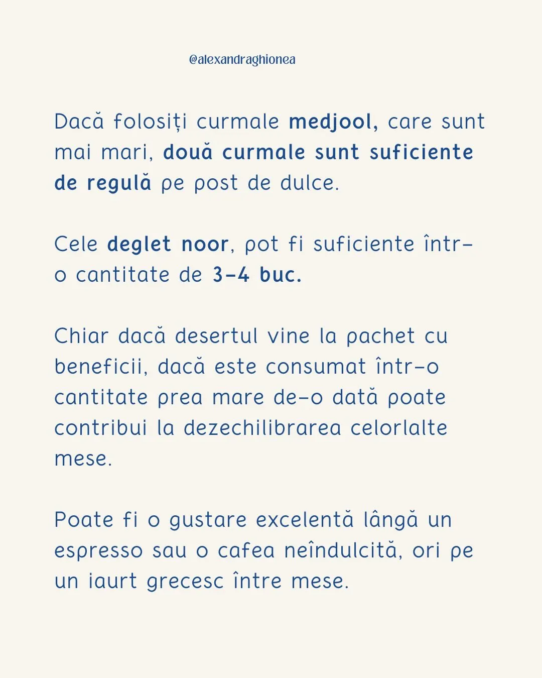 Dacă folosiți curmale medjool, care sunt