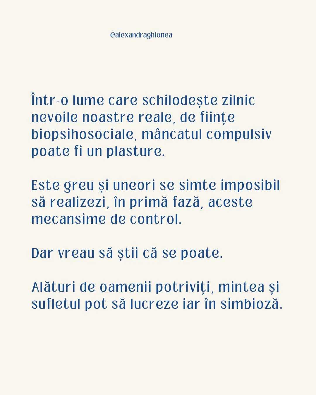 Într-o lume care schilodeşte zilnic