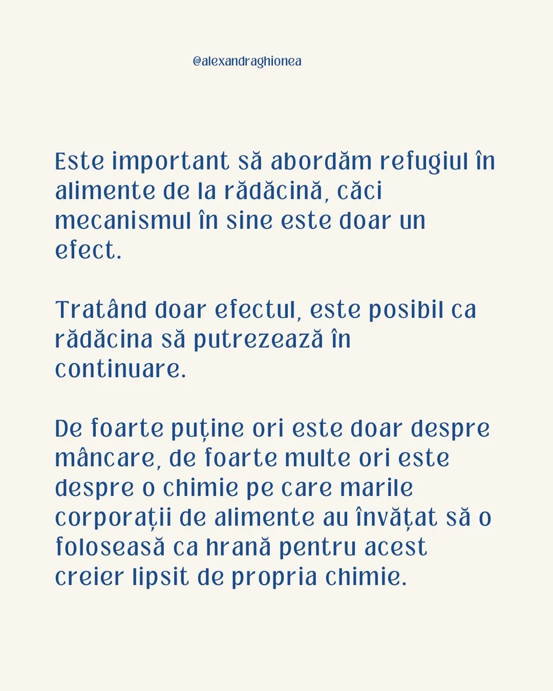 Este important să abordăm refugiul în