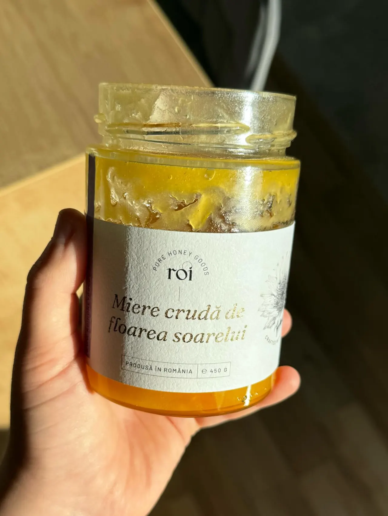 Miere crudă de