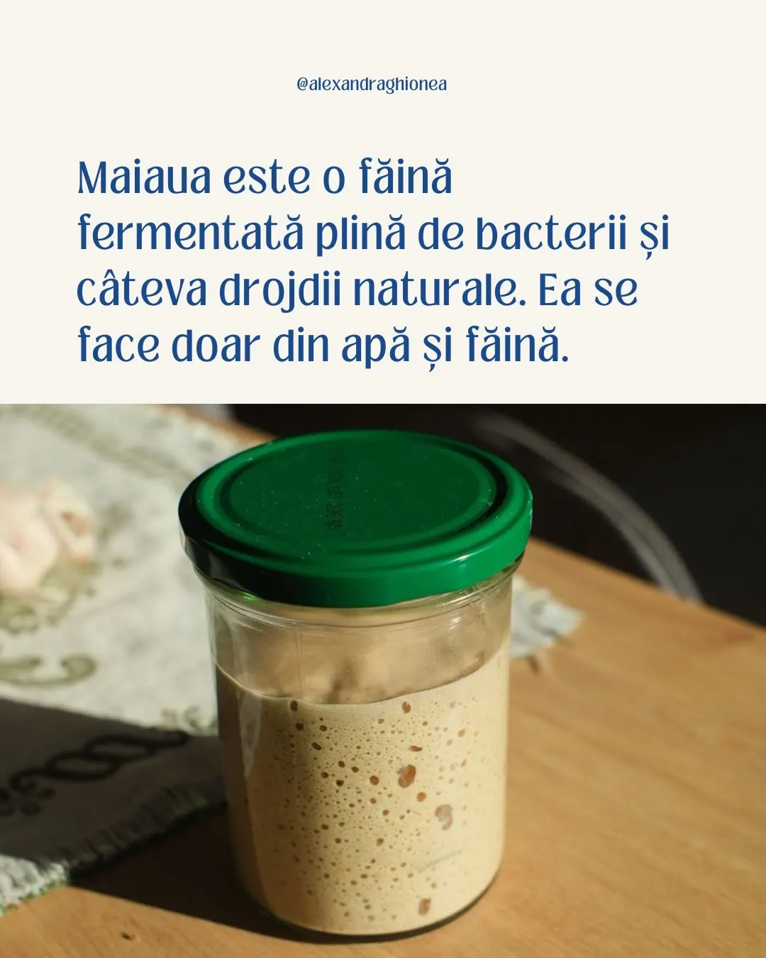 Maiaua este o făină
