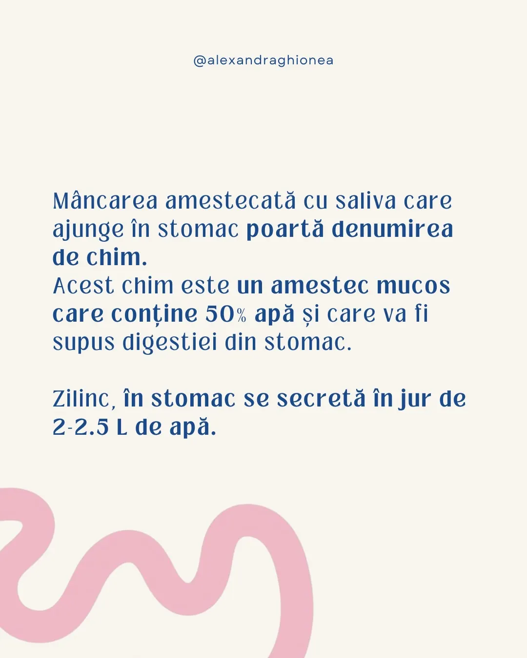 Mâncarea amestecată cu saliva care