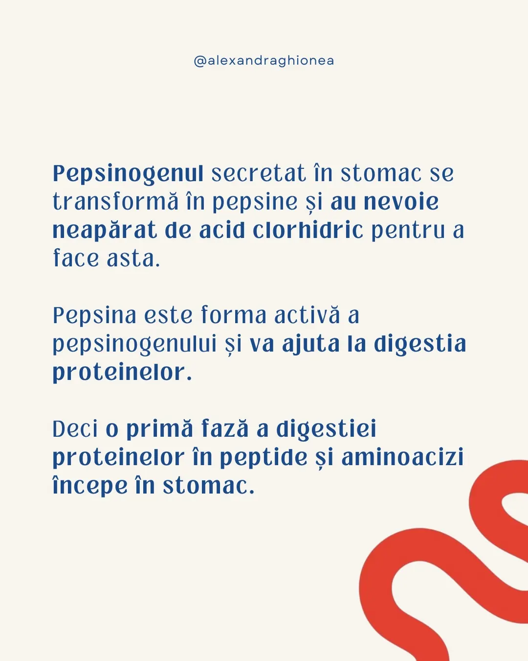 Pepsinogenul secretat în stomac se