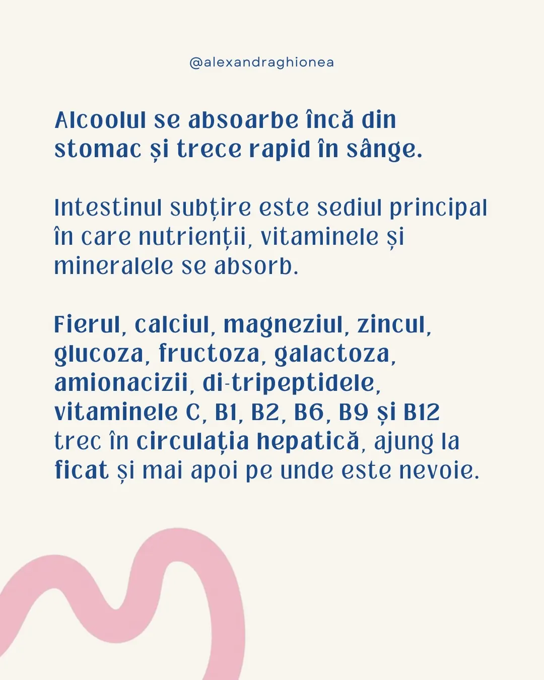 Alcoolul se absoarbe încă din