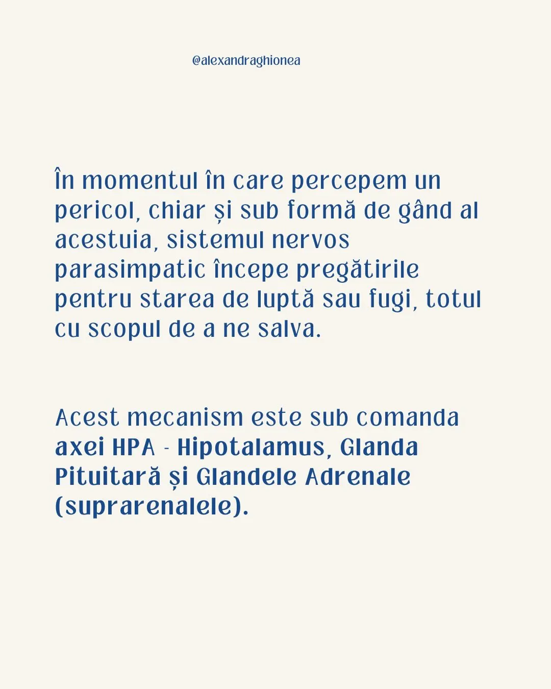 În momentul în care percepem un