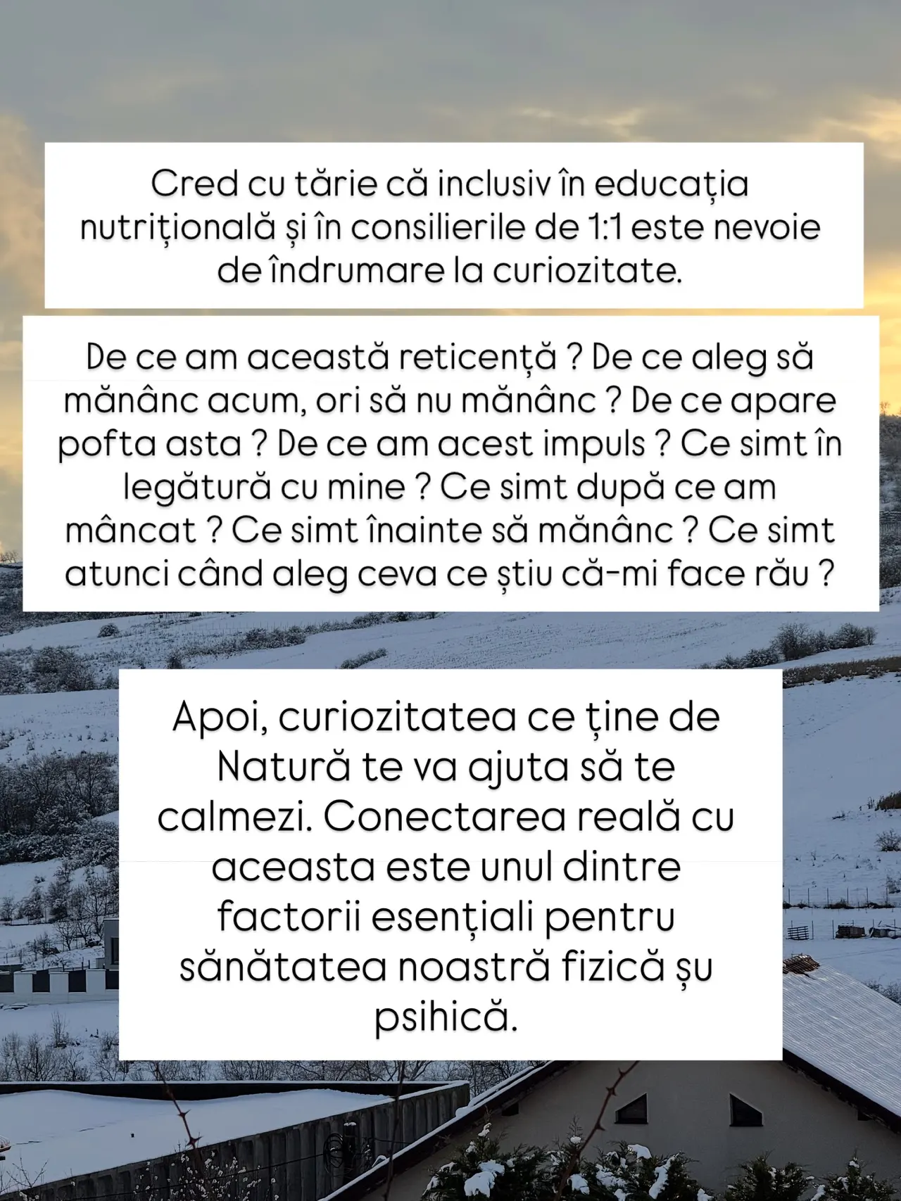 Cred cu tărie că inclusiv în educația