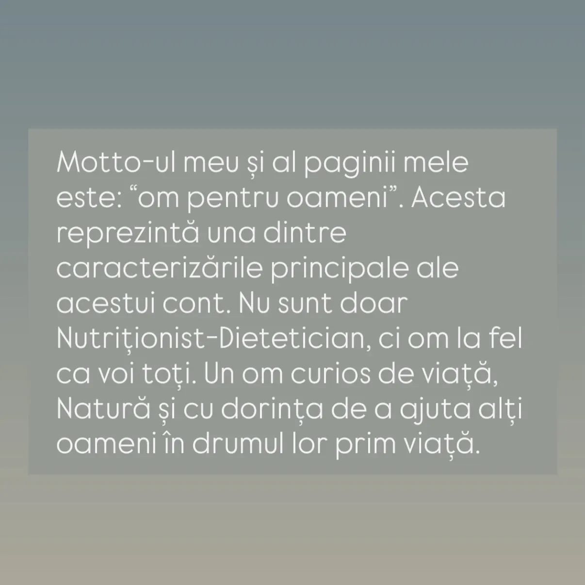 Motto-ul meu și al paginii mele