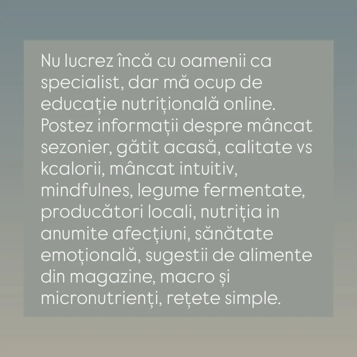Nu lucrez încă cu oamenii ca