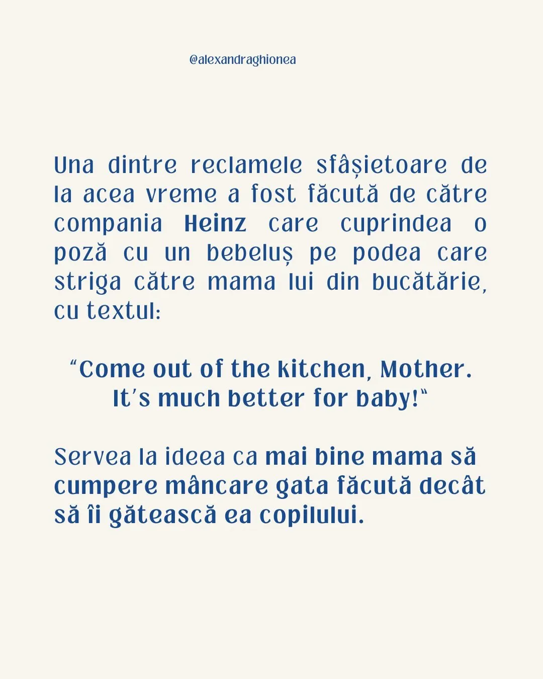 Una dintre reclamele sfâșietoare de