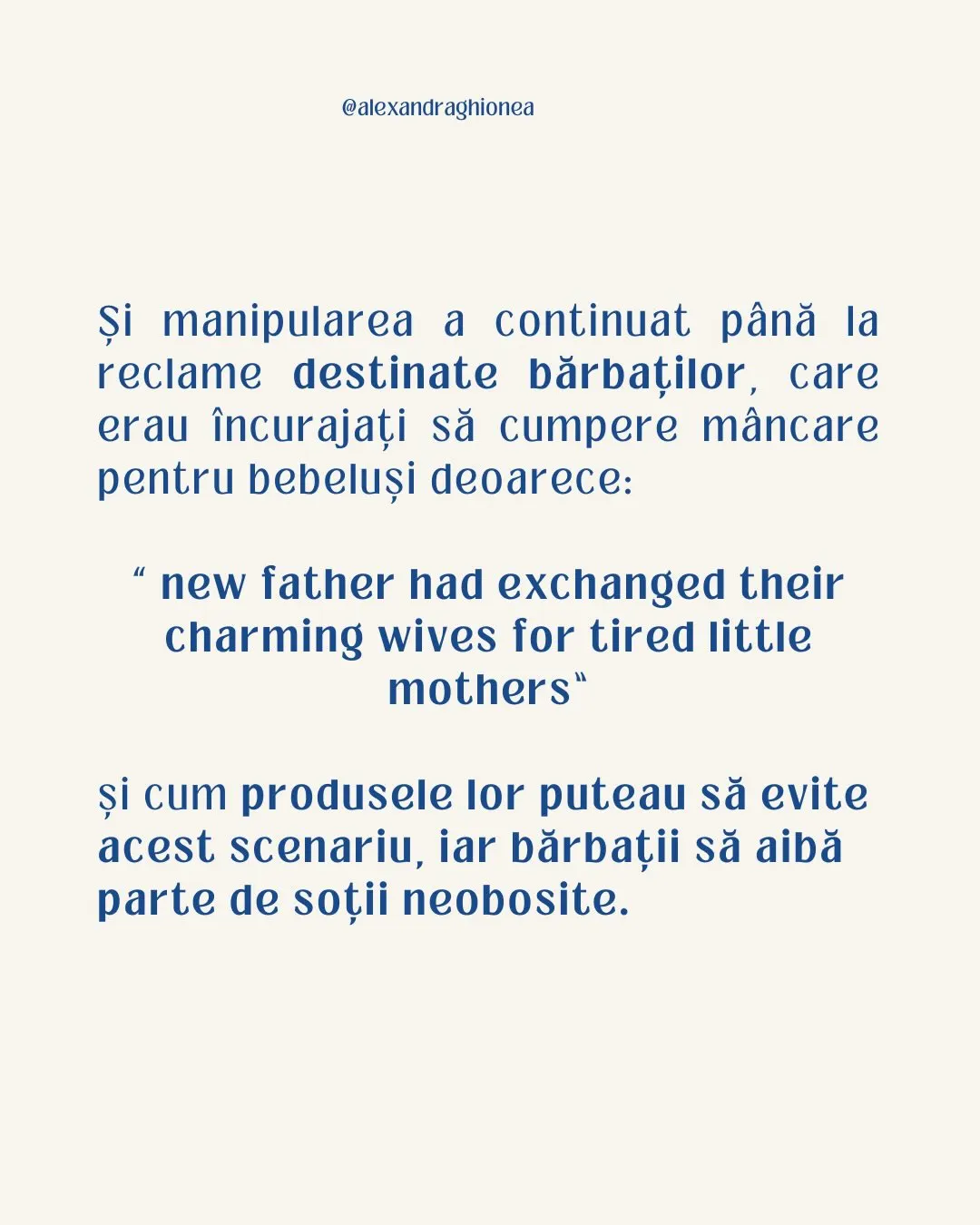 Și manipularea a continuat până la