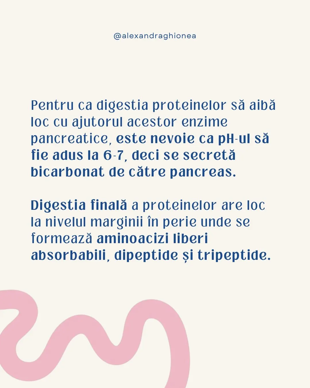Pentru ca digestia proteinelor să aibă