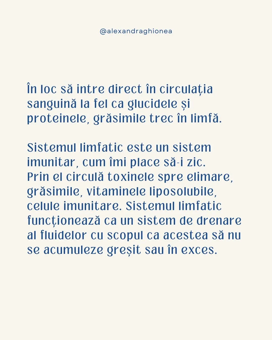 În loc să intre direct în circulația