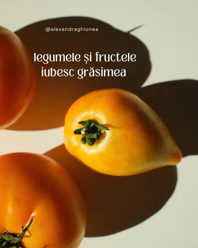 legumele și fructele
