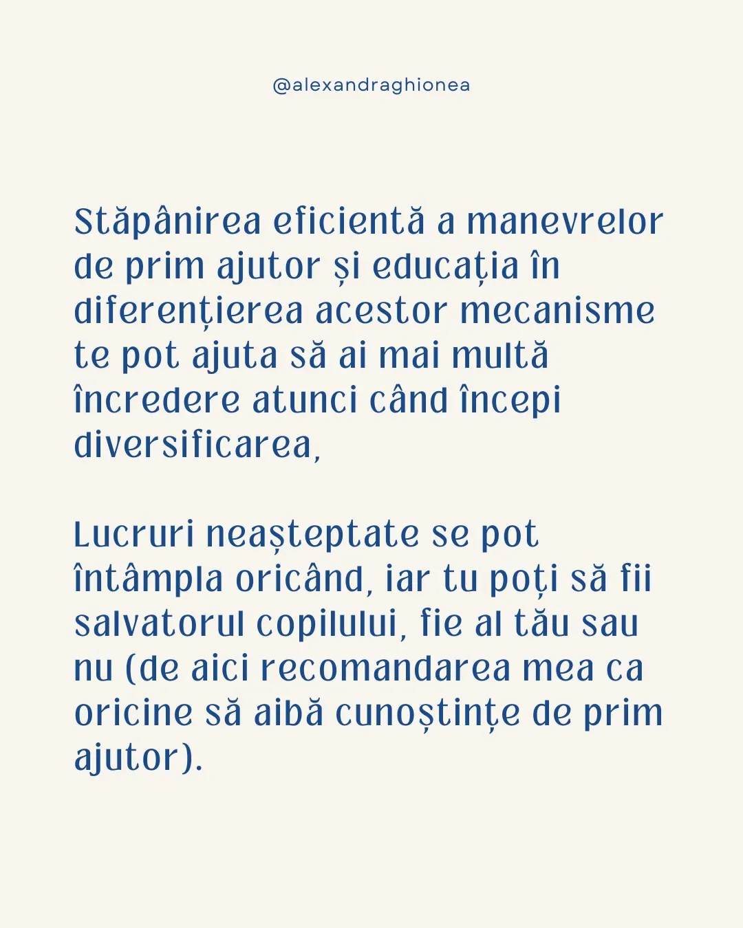 Stăpânirea eficientă a manevrelor
